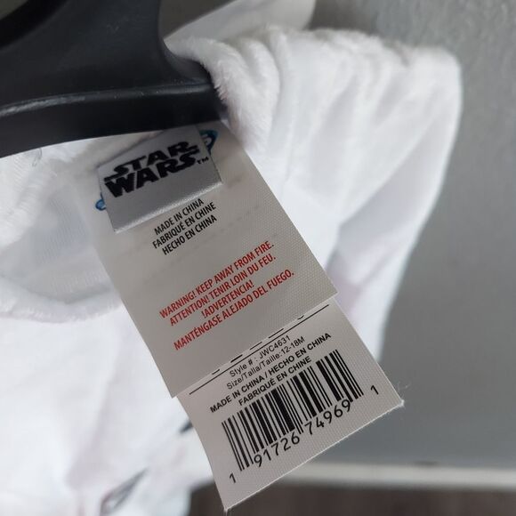 Star Wars Princess Leia Costume 12-18 Months - Picture 6 of 7